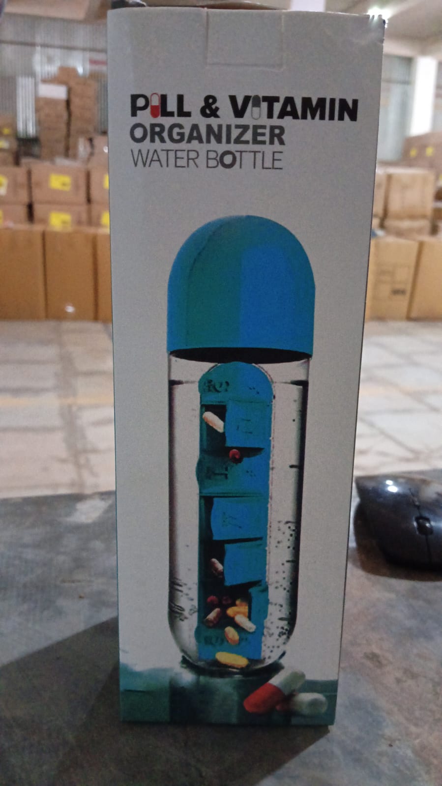 Pill & Vitamin Bottle, Water Bottle Multi Functional Use for Traveling & Outdoor Use Water Bottle, Travelling kit, Summer Special Bottle (600 Ml / Mix Color ) Pill & Vitamin Bottle, Water Bottle Multi Functional Use for Traveling & Outdoor Use Water Bottle, Travelling kit, Summer Special Bottle (600 Ml / Mix Color )